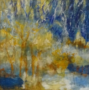 2024_peinture_crepuscule sous les saules_technique mixte sur toile_80x80_corinne leforestier.jpg