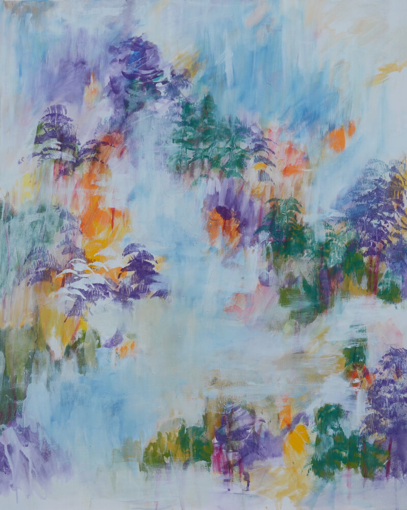 2025_peinture_premiere neige I_116x90-corinne leforestier